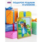 Фреска из цветного песка А4 «Первая любовь» 9633276 - фото 16186879