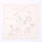 Фреска из цветного песка «Панда» - фото 24479293