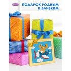 Фреска из цветного песка «Собачка на самолёте» - фото 24509352