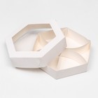 Менажница белая, 20×4 см - Фото 3