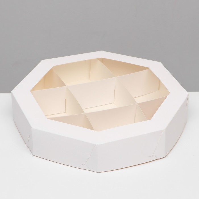 Менажница белая, 25 х 5 см - Фото 1