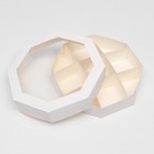 Менажница белая, 25 х 5 см - Фото 3