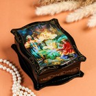 Шкатулка для украшений «Сказки», 12×16 см, лаковая миниатюра, МИКС - Фото 1