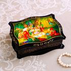 Шкатулка для украшений «Сказки», 12×16 см, лаковая миниатюра, МИКС - Фото 6