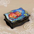 Шкатулка для украшений «Сказки», 12×16 см, лаковая миниатюра, МИКС - Фото 7