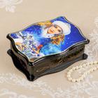 Шкатулка для украшений «Сказки», 12×16 см, лаковая миниатюра, МИКС - Фото 8