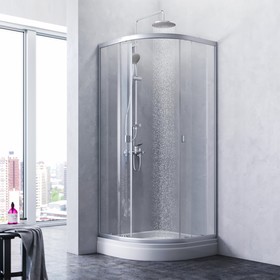 

Душевое ограждение AM.PM X-Joy Twin Slide W88G-205-080MT, 800х800х1800 мм, без поддона