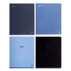 Тетрадь 48 листов в клетку BG Monocolor Blue, обложка мелованный картон, soft touch, МИКС - фото 319748586