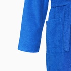 Халат махровый Экономь и Я мужской, размер 56-58, цвет синий, 100% хлопок с AIRO, 320 г/м2 9544395