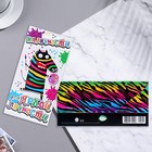 Конверт для денег "Наличности для яркой личности" конгрев, тиснение, зебра,16,8х8 см (комплект 10 шт) - фото 42014171