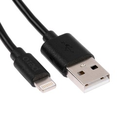 Кабель PERO DC-03 Lightning - USB, 2,4 А, 2м, черный