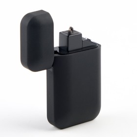 Зажигалка электронная "Классика", от USB, дуговая,  черная, в пакете