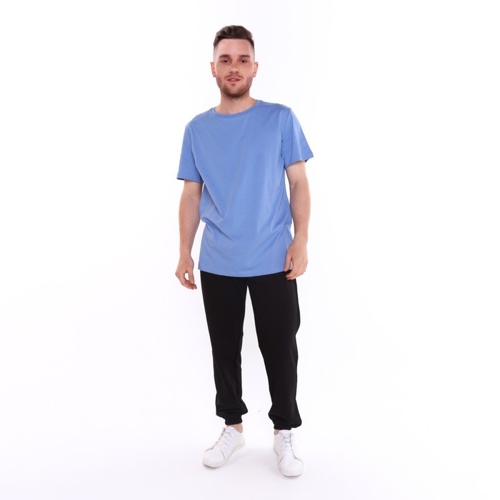 Брюки мужские, цвет чёрный, размер 52 63307