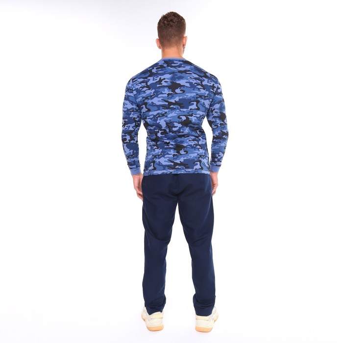 Брюки мужские, цвет тёмно-синий, размер 56 63314