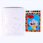 Набор креативного творчества «Аппликация цветной фольгой. Бегемотик», серия FOIL ART - фото 24663574