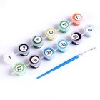 Набор для творчества «Картина по номерам. Весёлый котёнок» 21,5 × 1,5 × 32 см - фото 43742648