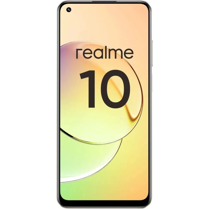 Смартфон Realme 10, 6.4", SAmoled, 2 sim, 4 Гб, 128 Гб, 50 Мп, 16 Мп, 5000 мАч, белый - фото 51327951