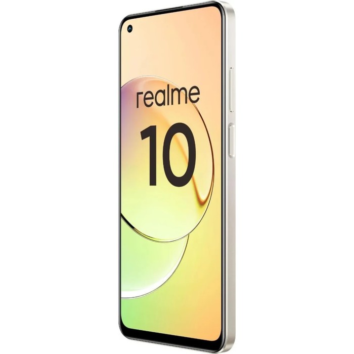 Смартфон Realme 10, 6.4", SAmoled, 2 sim, 4 Гб, 128 Гб, 50 Мп, 16 Мп, 5000 мАч, белый - фото 51327952