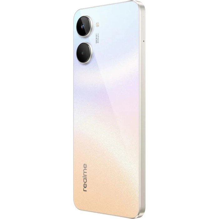 Смартфон Realme 10, 6.4", SAmoled, 2 sim, 4 Гб, 128 Гб, 50 Мп, 16 Мп, 5000 мАч, белый - фото 51327956