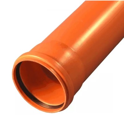 Труба канализационная Ostendorf KGEM SN4 220020, наружная, d=110 мм, толщина 3.2 мм, 2000 мм