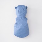 Безрукавка детская утеплённая KinDerLitto «Орсетто», рост 80-86 см, цвет голубой - Фото 2