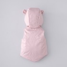 Безрукавка детская утеплённая KinDerLitto «Орсетто», рост 80-86 см, цвет розовая пудра - Фото 2