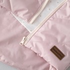 Безрукавка детская утеплённая KinDerLitto «Орсетто», рост 80-86 см, цвет розовая пудра - Фото 6