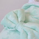 Комплект на выписку KinDerLitto «Новые звёздочки», 4 предмета, рост 50-56 см, цвет ментол - Фото 3