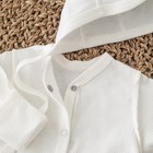 Комплект на выписку KinDerLitto «Первый гардероб», 4 предмета, рост 50-56 см, цвет молоко - Фото 5