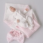 Комплект на выписку KinDerLitto «Первый гардероб», 4 предмета, рост 50-56 см, цвет розовый - Фото 2