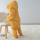 Костюм детский спортивный KinDerLitto «Оверсайз», 2 предмета: худи, штаны, рост 92-98 см, цвет горчица - Фото 3
