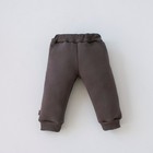 Костюм детский спортивный KinDerLitto «Оверсайз», 2 предмета: худи, штаны, рост 98-104 см, цвет графит - Фото 4