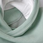 Костюм детский спортивный KinDerLitto «Оверсайз», 2 предмета: худи, штаны, рост 98-104 см, цвет полынь - Фото 6