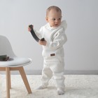 Костюм детский спортивный KinDerLitto «Оверсайз», 2 предмета: худи, штаны, рост 86-92 см, цвет сахар - Фото 6