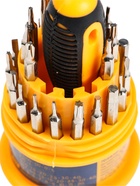 Набор для точных работ ТУНДРА, CrV, держатель с битами, в кейсе, 31 предмет - Фото 3