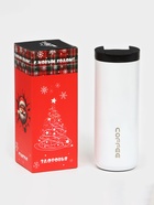 Термокружка, 500 мл, Coffee, сохраняет тепло 8 ч, белая - Фото 8