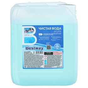 Комплексное жидкое средство Bestway SAFE «Чистая вода 4 в 1» для ухода за водой бассейна, 5 л 9671485