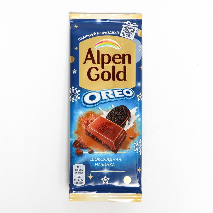 Alpen Gold Oreo белый шоколад