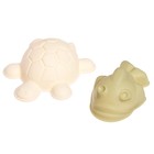 Набор игрушек для песочницы «Полынь», 8 предметов: совок, грабли, сито, ведерко, 4 формочки - Фото 2