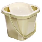 Набор игрушек для песочницы «Полынь», 8 предметов: совок, грабли, сито, ведерко, 4 формочки - Фото 5