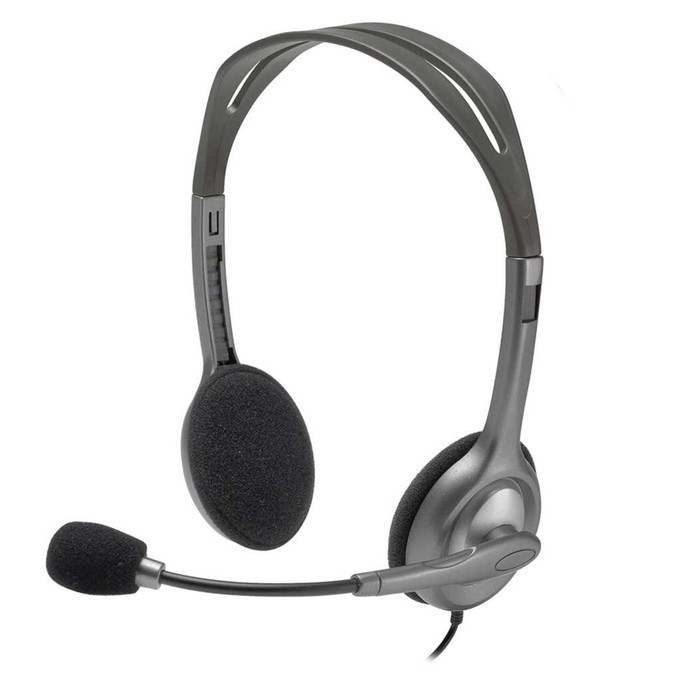 Гарнитура Logitech H111, кабель 1.8м