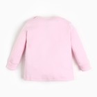 Лонгслив детский (2 шт), цвет розовый, рост 74 см - фото 22264134