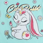 Комплект (футболка/велосипедки) для девочки, цвет мятный, рост 80см 9629972