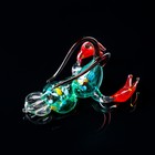 Фигура из стекла "Рак" 6х3,5см - фото 23038746