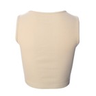 Майка женская, цвет тёмно-кремовый, размер 44 (M) - Фото 7