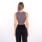 Майка женская, цвет тёмно-серый, размер 44 (M) - Фото 5