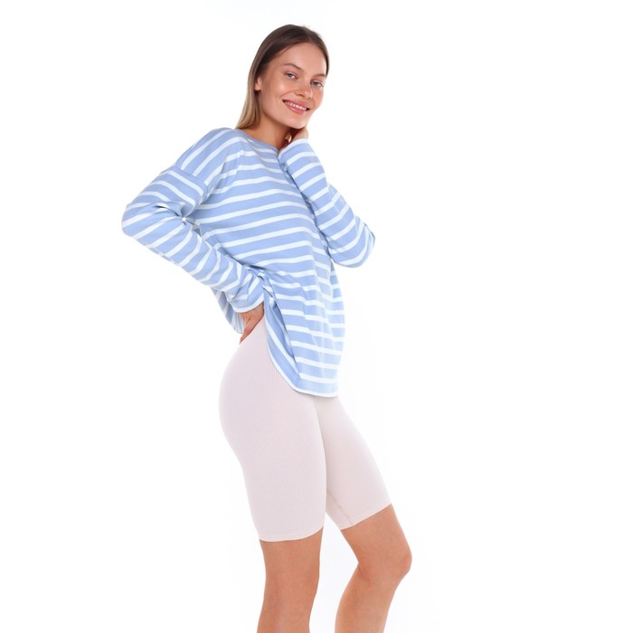 Лонгслив женский, цвет голубое небо, размер 50 (XXL) 63363