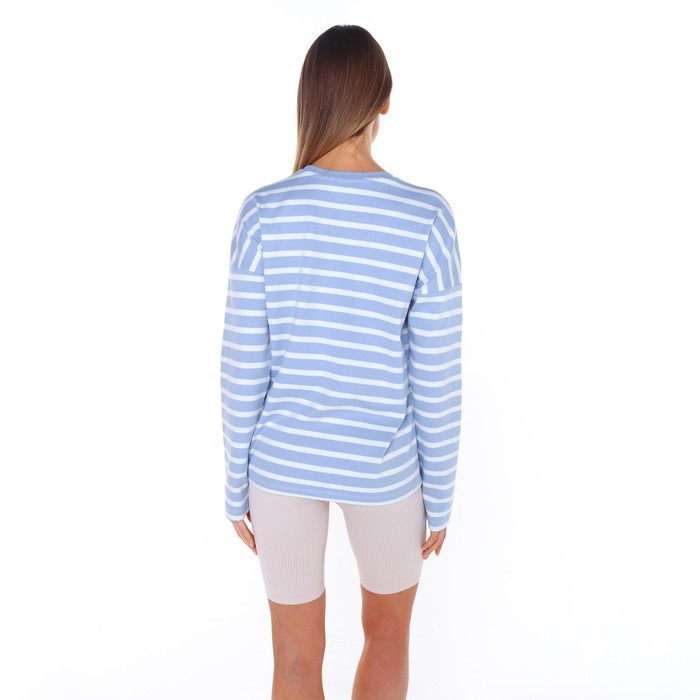 Лонгслив женский, цвет голубое небо, размер 50 (XXL) 63363