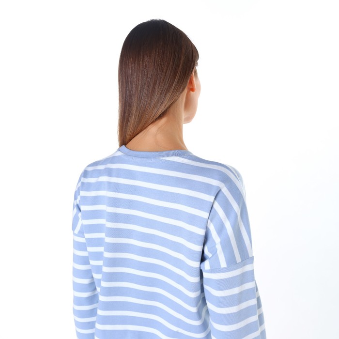 Лонгслив женский, цвет голубое небо, размер 50 (XXL) 63363