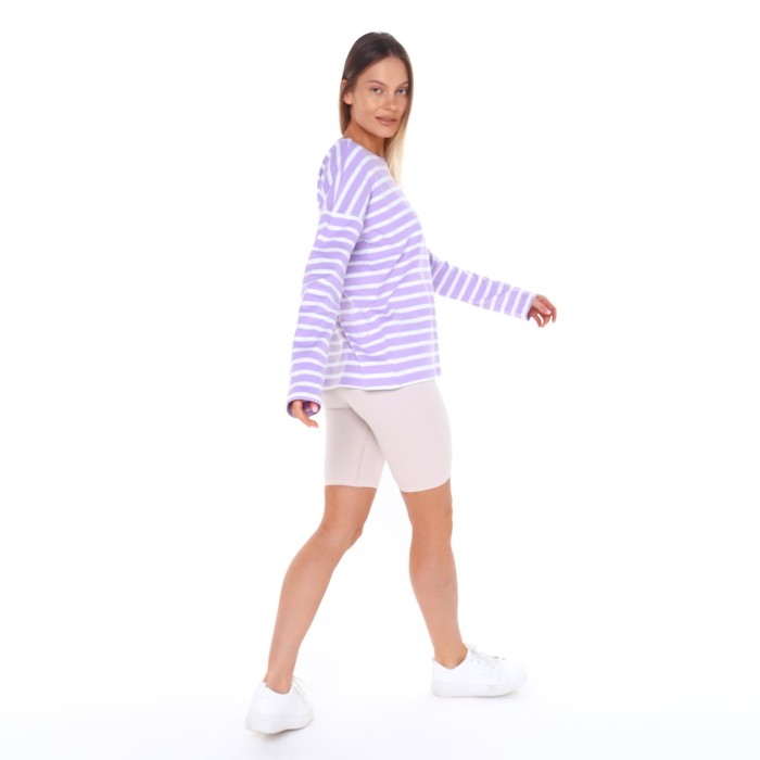 Лонгслив женский, цвет лаванда, размер 48 (XL) 63365